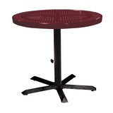 36˝ Perforated Pedestal Table