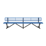 Standard Expanded Metal Bench With Back