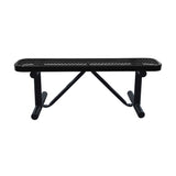 Expanded Metal Bench Without Back