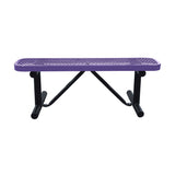 Expanded Metal Bench Without Back