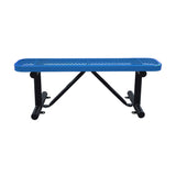 Expanded Metal Bench Without Back