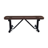 Expanded Metal Bench Without Back