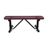 Expanded Metal Bench Without Back