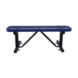 Expanded Metal Bench Without Back