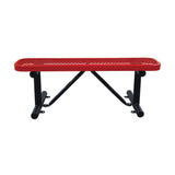 Expanded Metal Bench Without Back