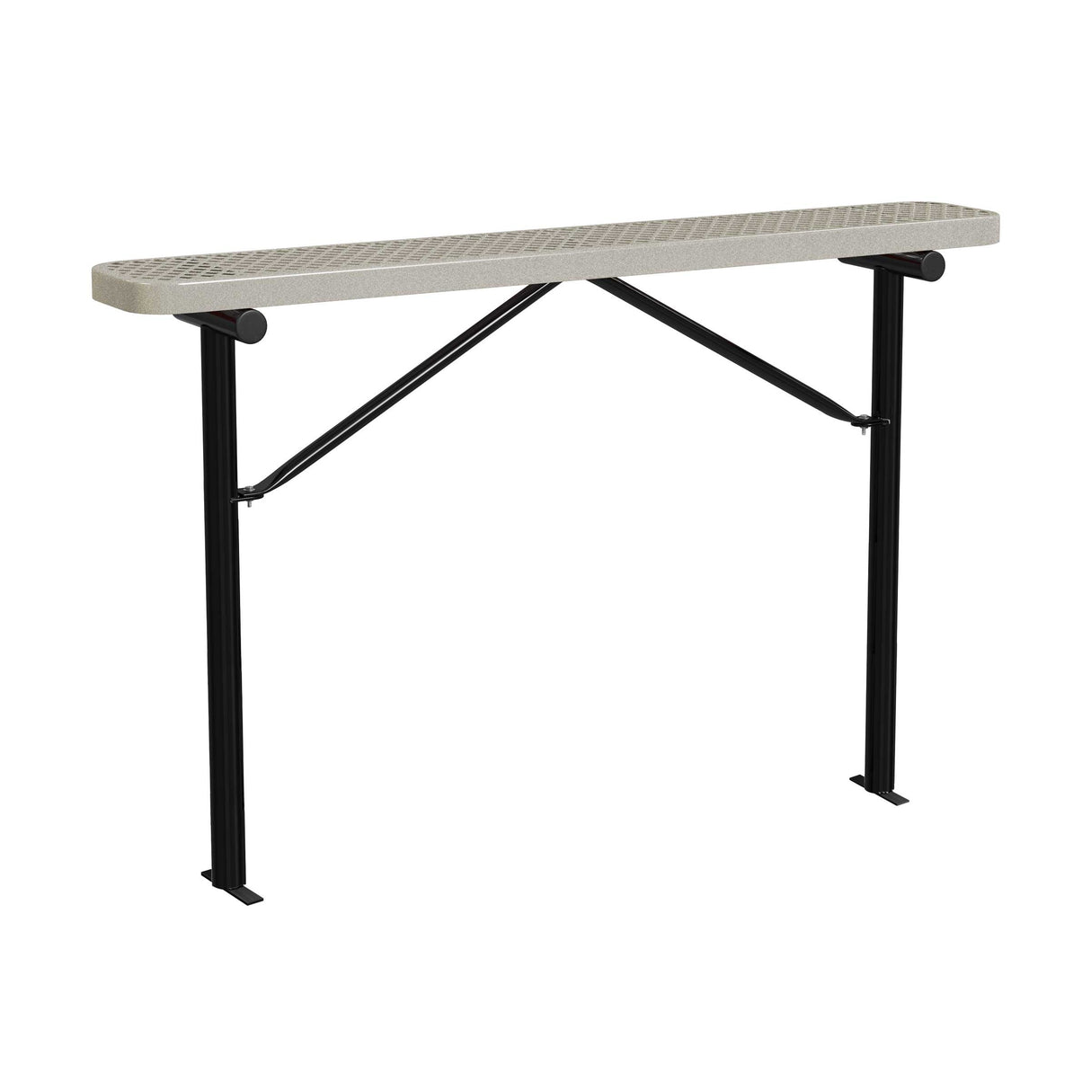 Expanded Metal Bench Without Back