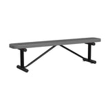 Expanded Metal Bench Without Back
