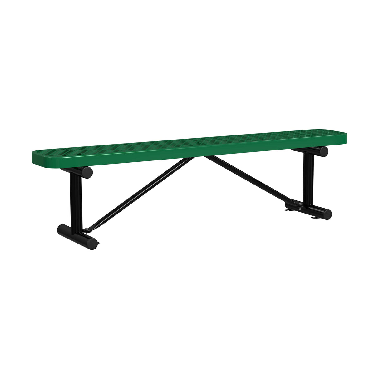 Expanded Metal Bench Without Back
