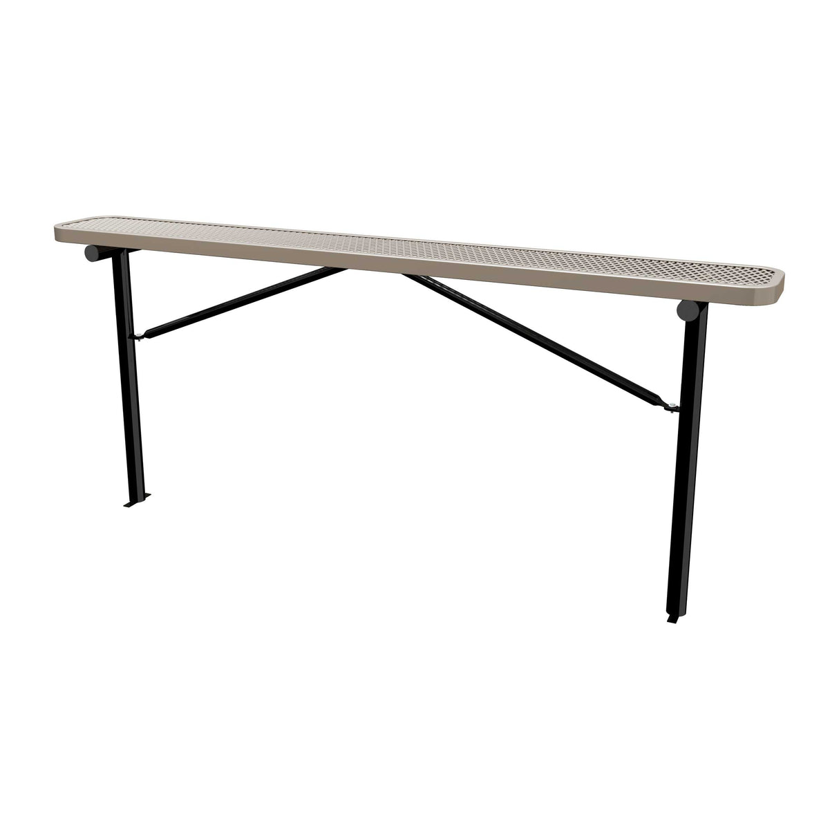 Expanded Metal Bench Without Back