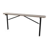 Expanded Metal Bench Without Back