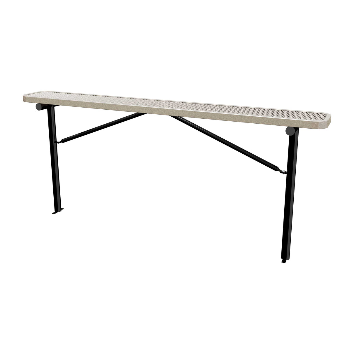 Expanded Metal Bench Without Back