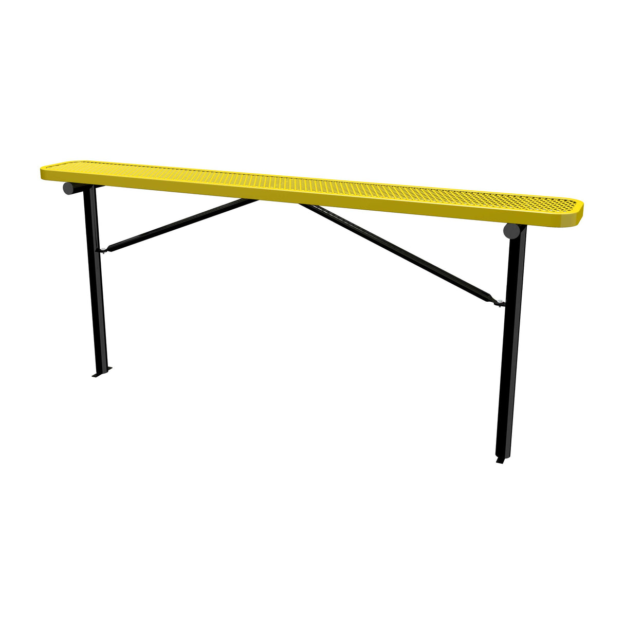 Expanded Metal Bench Without Back