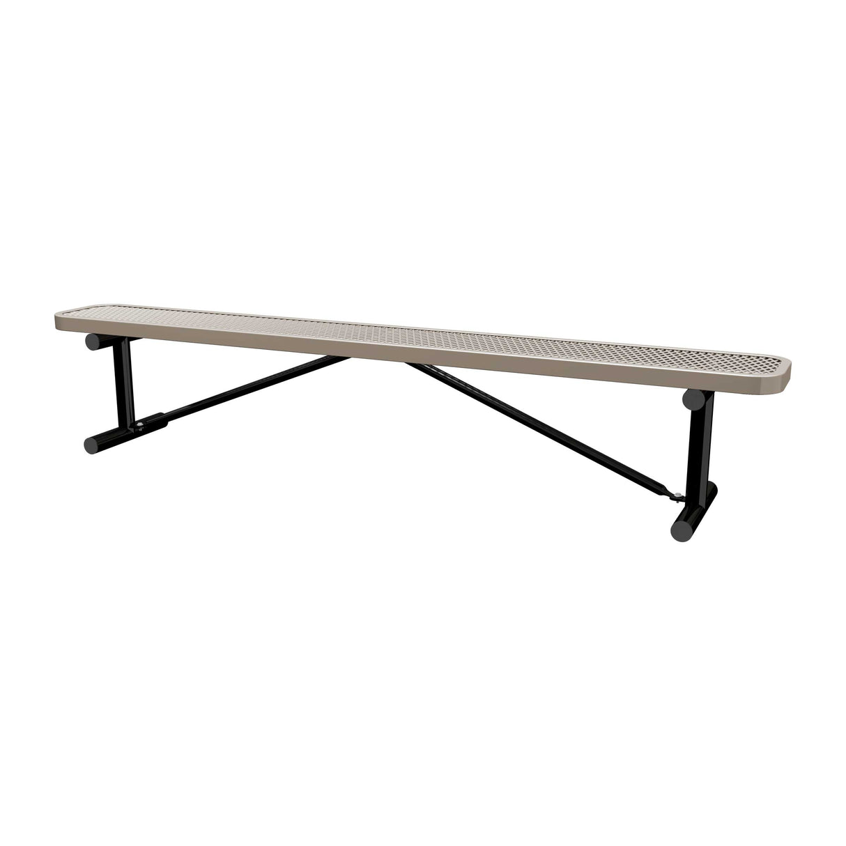 Expanded Metal Bench Without Back