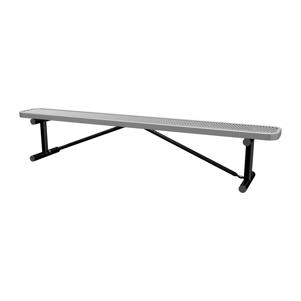 Expanded Metal Bench Without Back