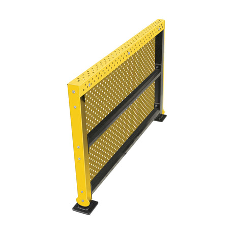 42" high guard rail with single fascia - yellow