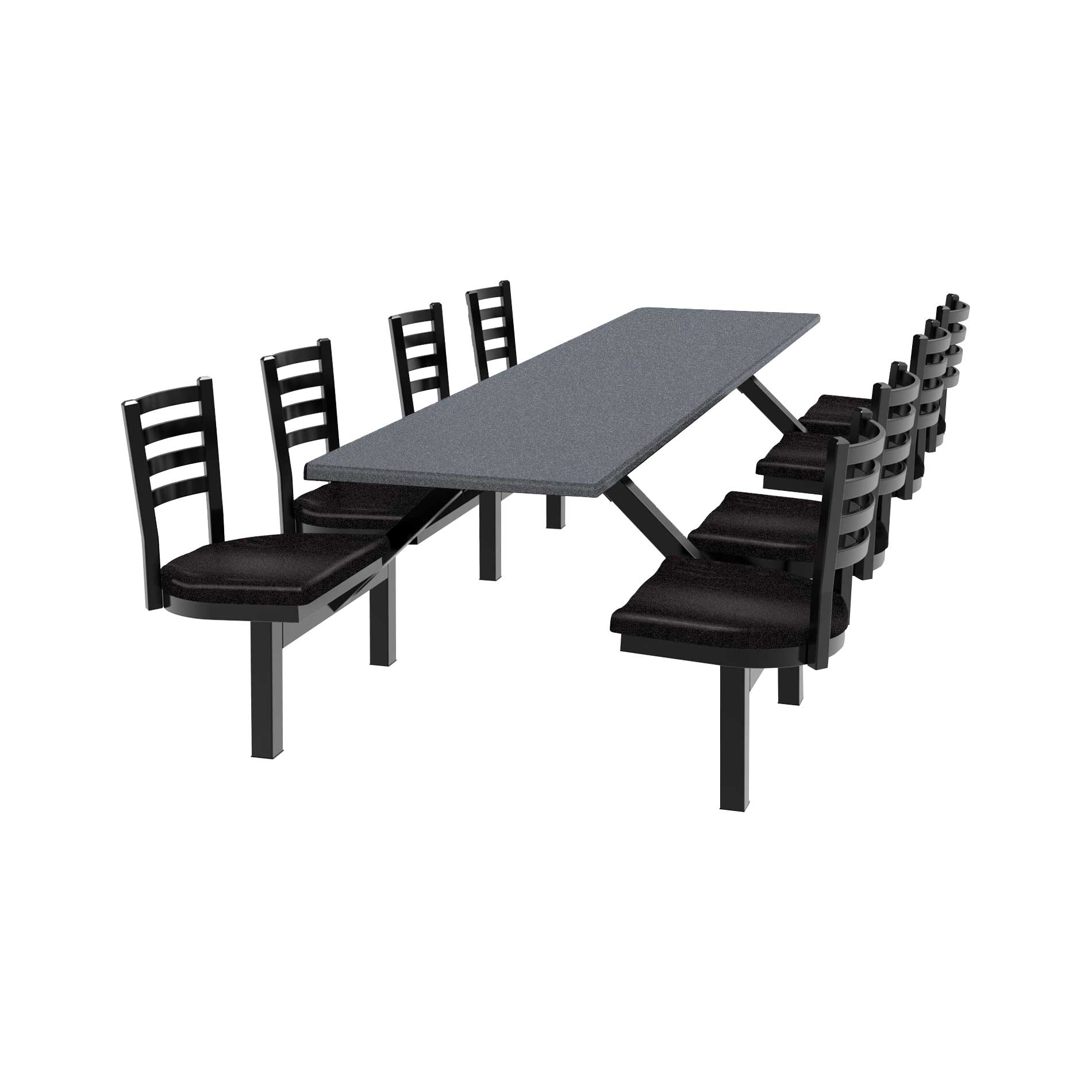 96˝ Rectangular 8-Seat Covey Corian® Table – LeisureCraft Holdings