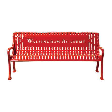 Multicolor Personalized Diamond Pattern Bench