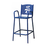 Personalized Perforated Stadium Bar Chair