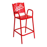 Personalized Perforated Stadium Bar Chair