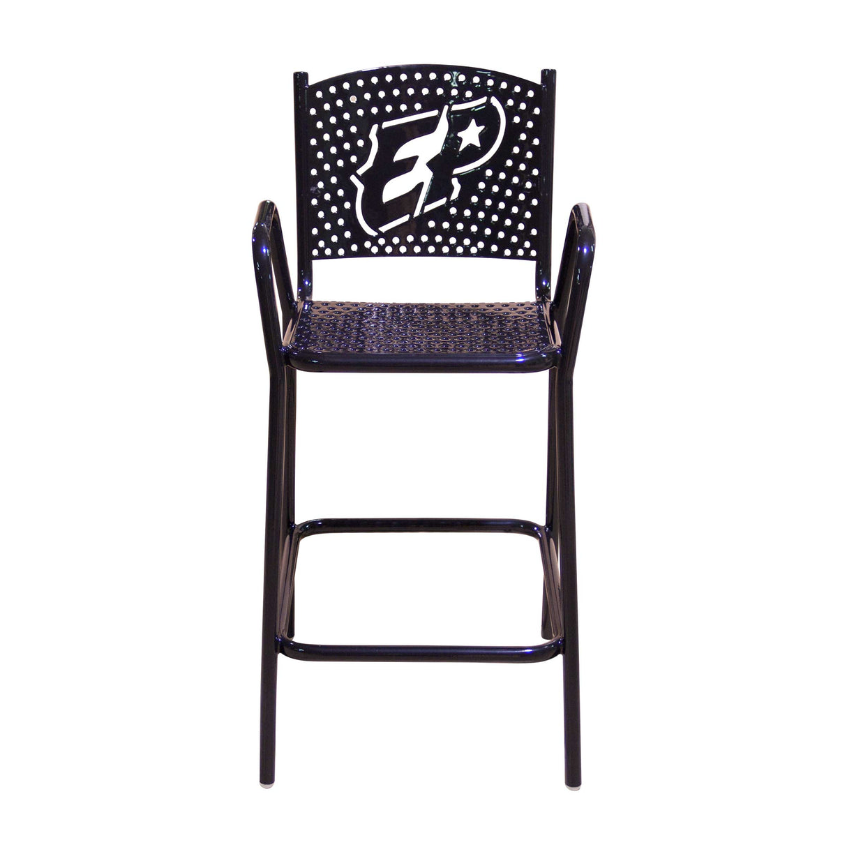 Personalized Perforated Stadium Bar Chair