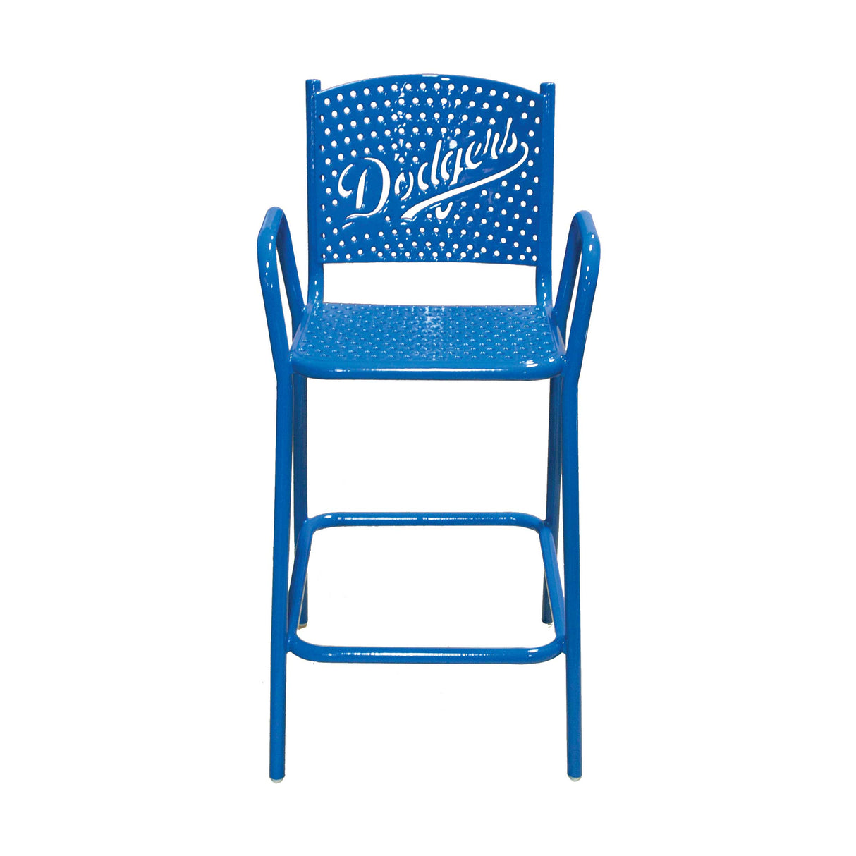 Personalized Perforated Stadium Bar Chair