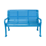 Roll Formed Perforated Bench