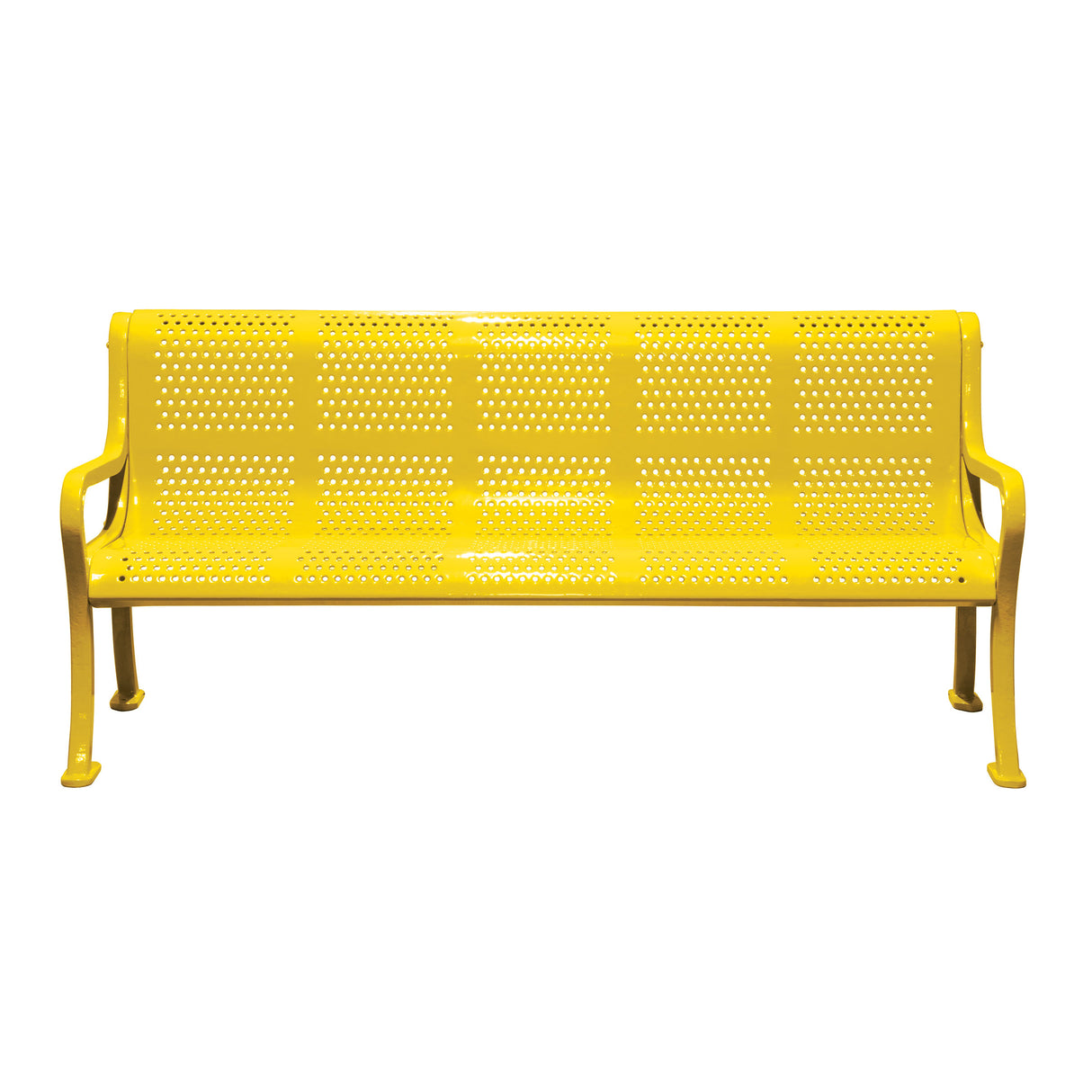 Roll Formed Perforated Bench