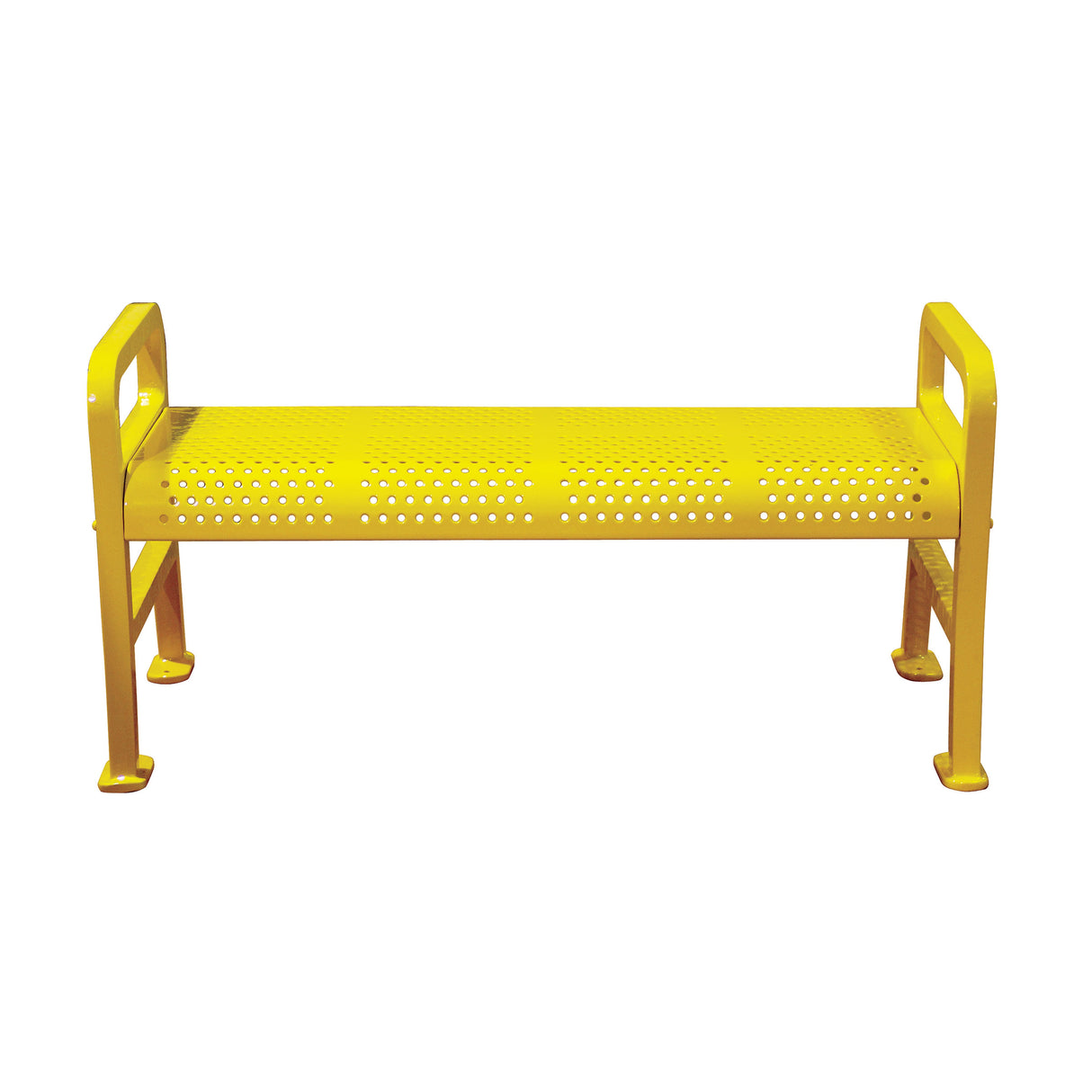 Perforated Bench Without Back