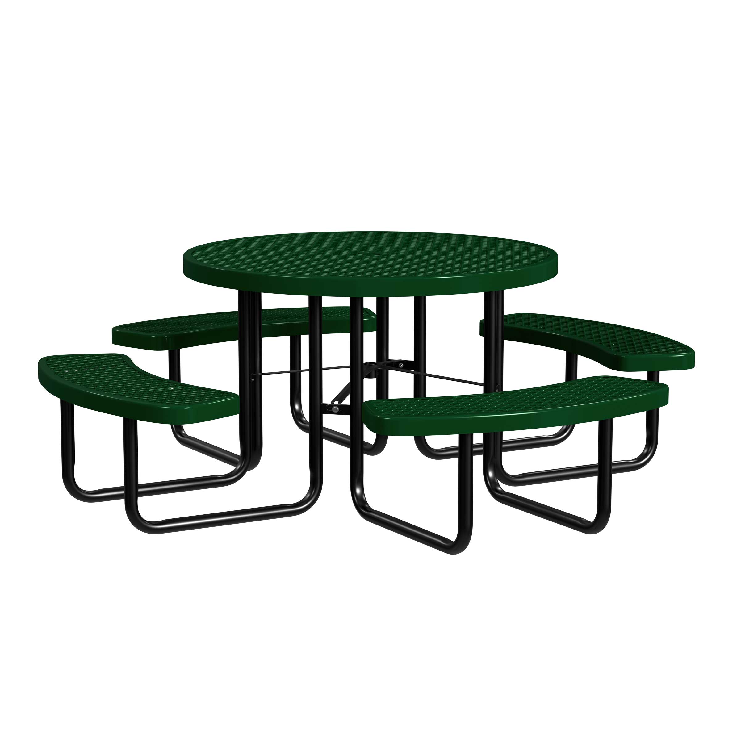 46˝ Round Expanded Metal Table – LeisureCraft®