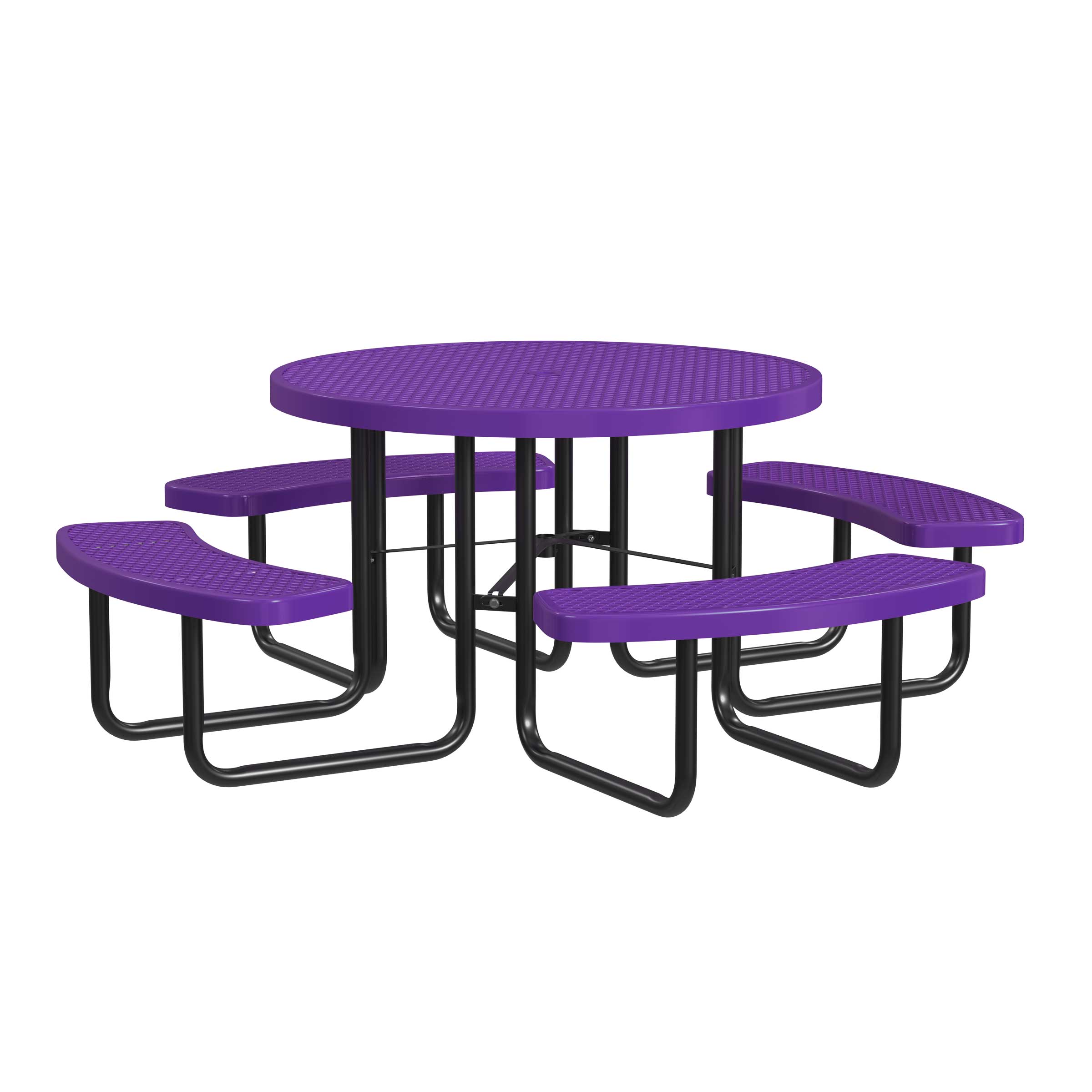 46˝ Round Expanded Metal Table – LeisureCraft Holdings, LLC