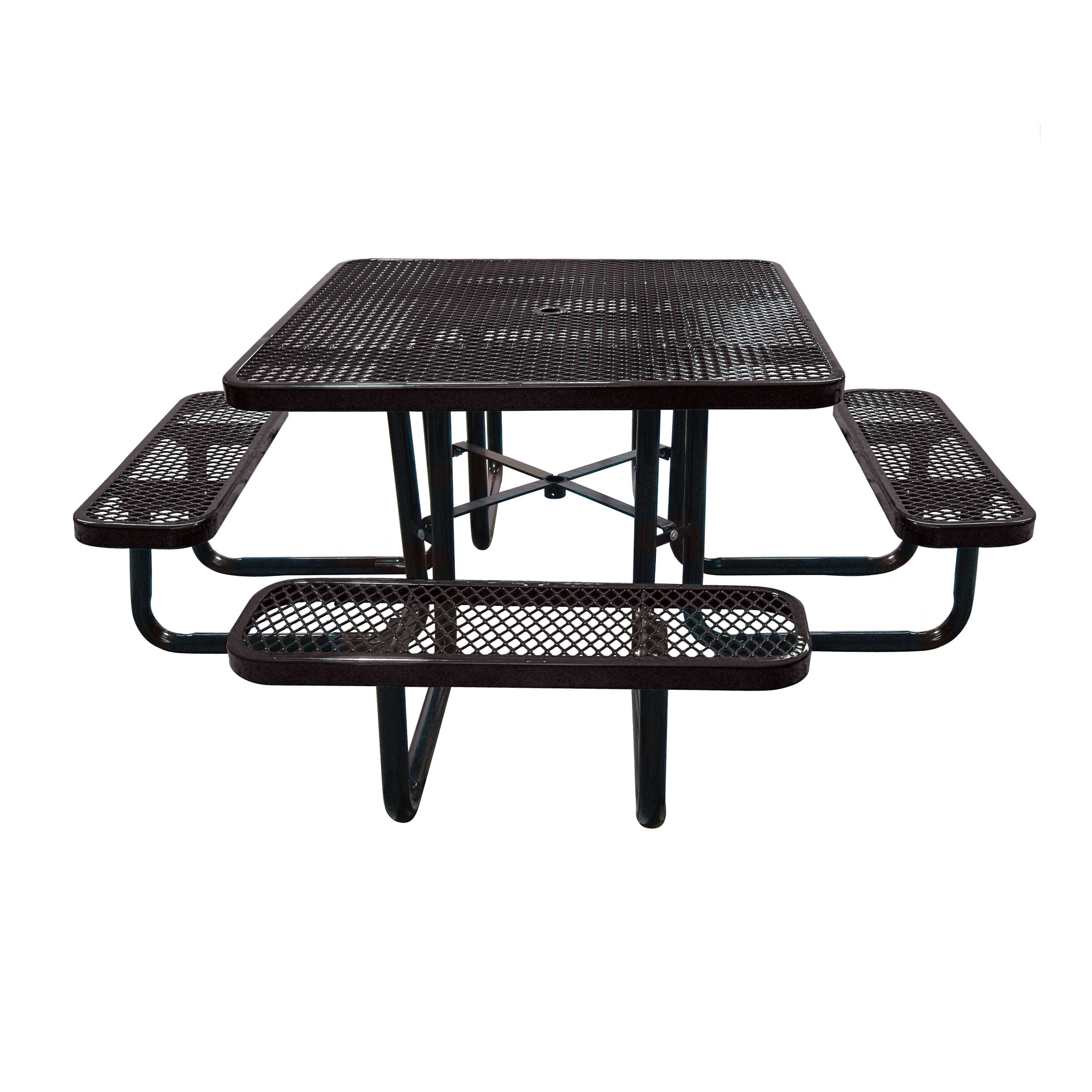 46˝ Square Expanded Metal Table – LeisureCraft Holdings, LLC