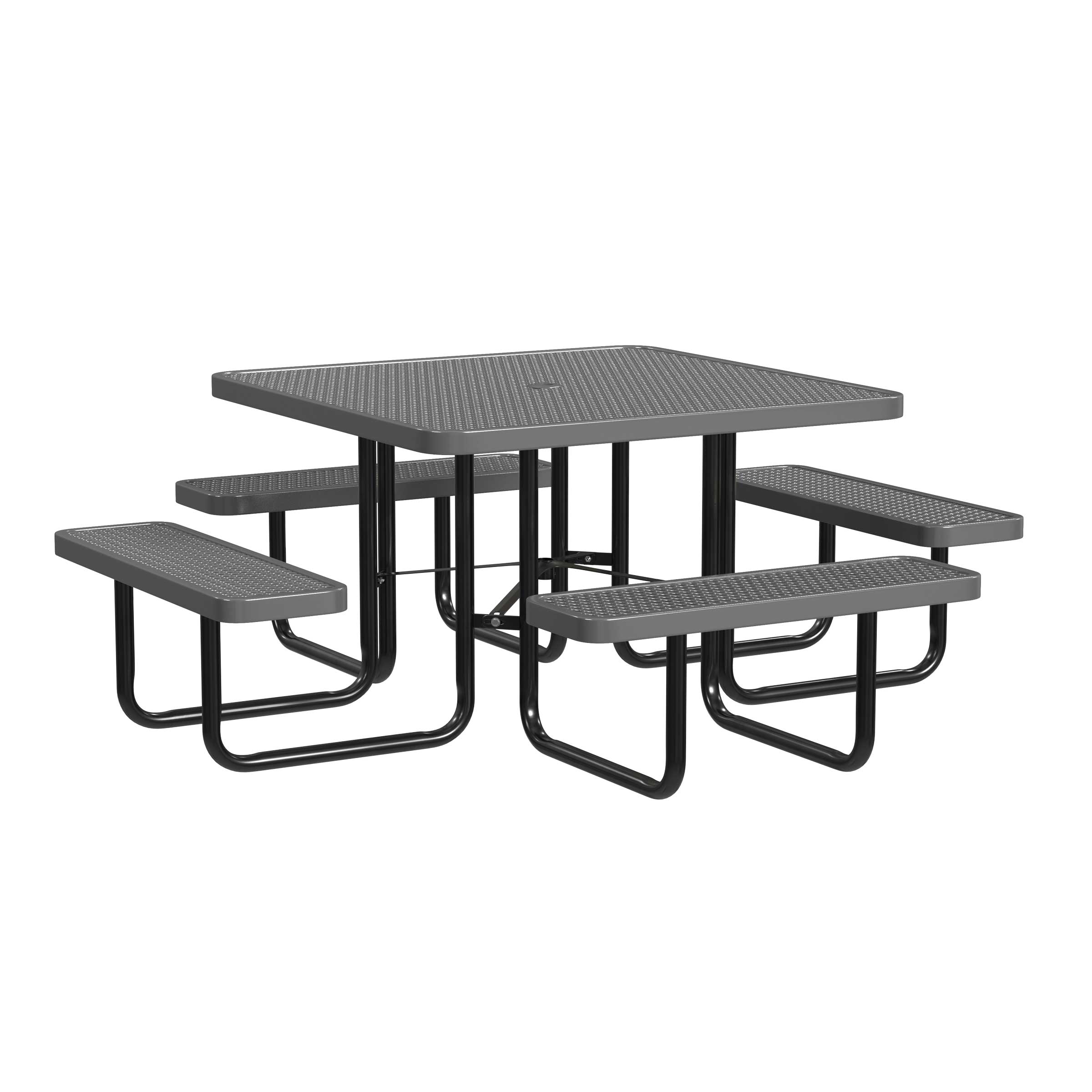 46˝ Square Expanded Metal Table – LeisureCraft®