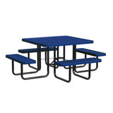 Quick Ship T46SQP 46" Square Expanded Metal Table