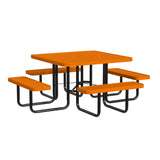 Quick Ship T46SQP 46" Square Expanded Metal Table