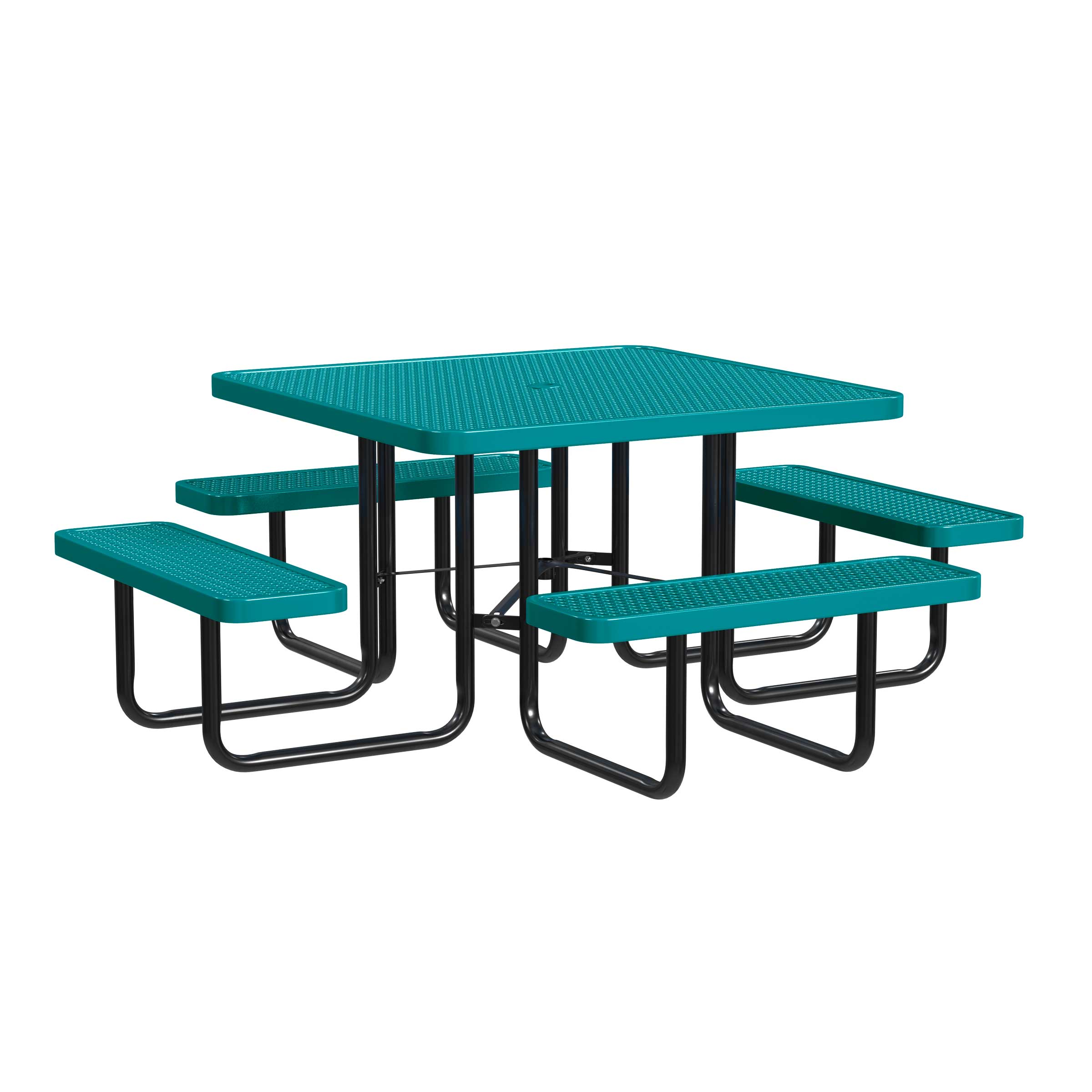 46˝ Square Expanded Metal Table – LeisureCraft®
