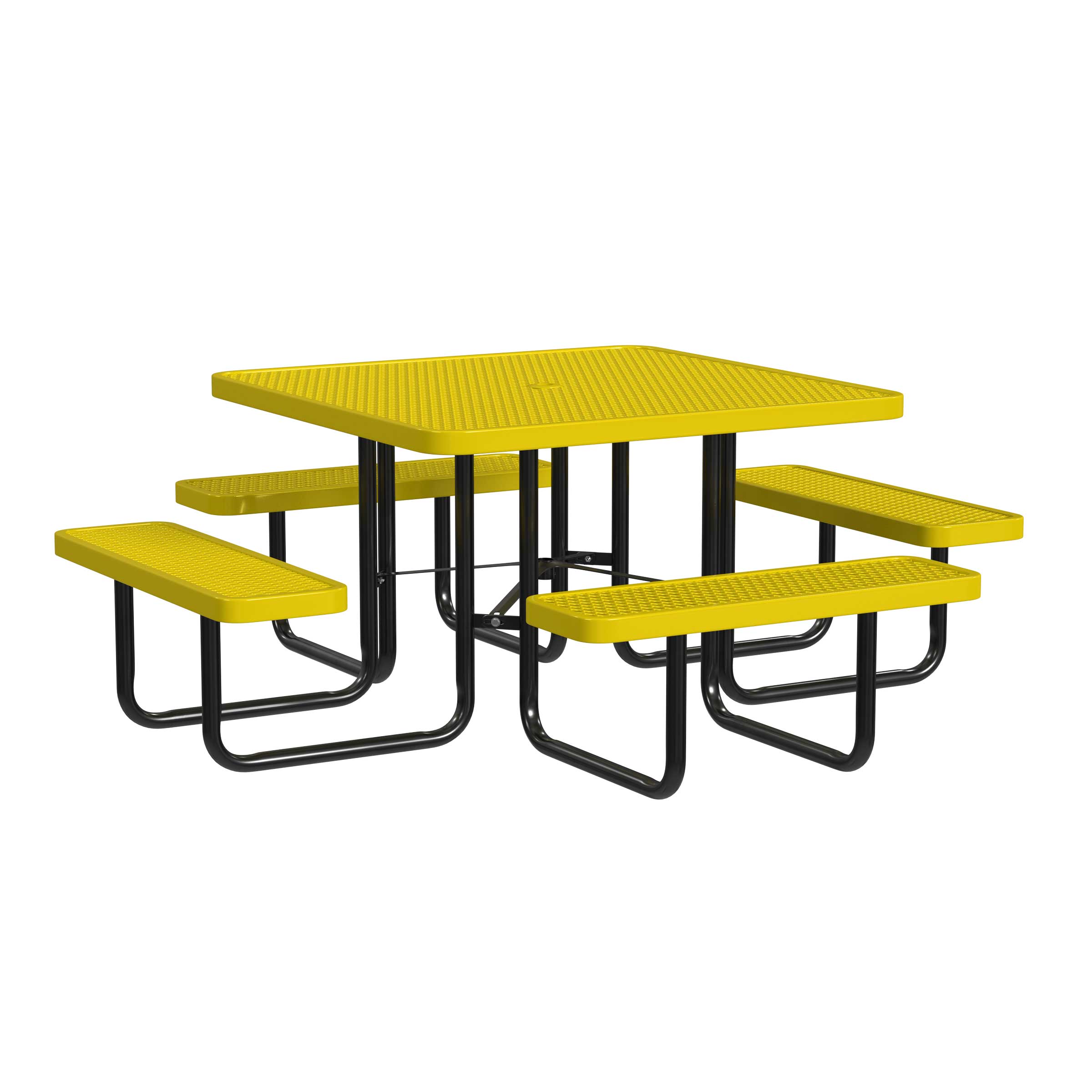 46˝ Square Expanded Metal Table – LeisureCraft®