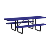 Quick Ship T8XPP-ADA 8 Foot Expanded Metal ADA Picnic Table