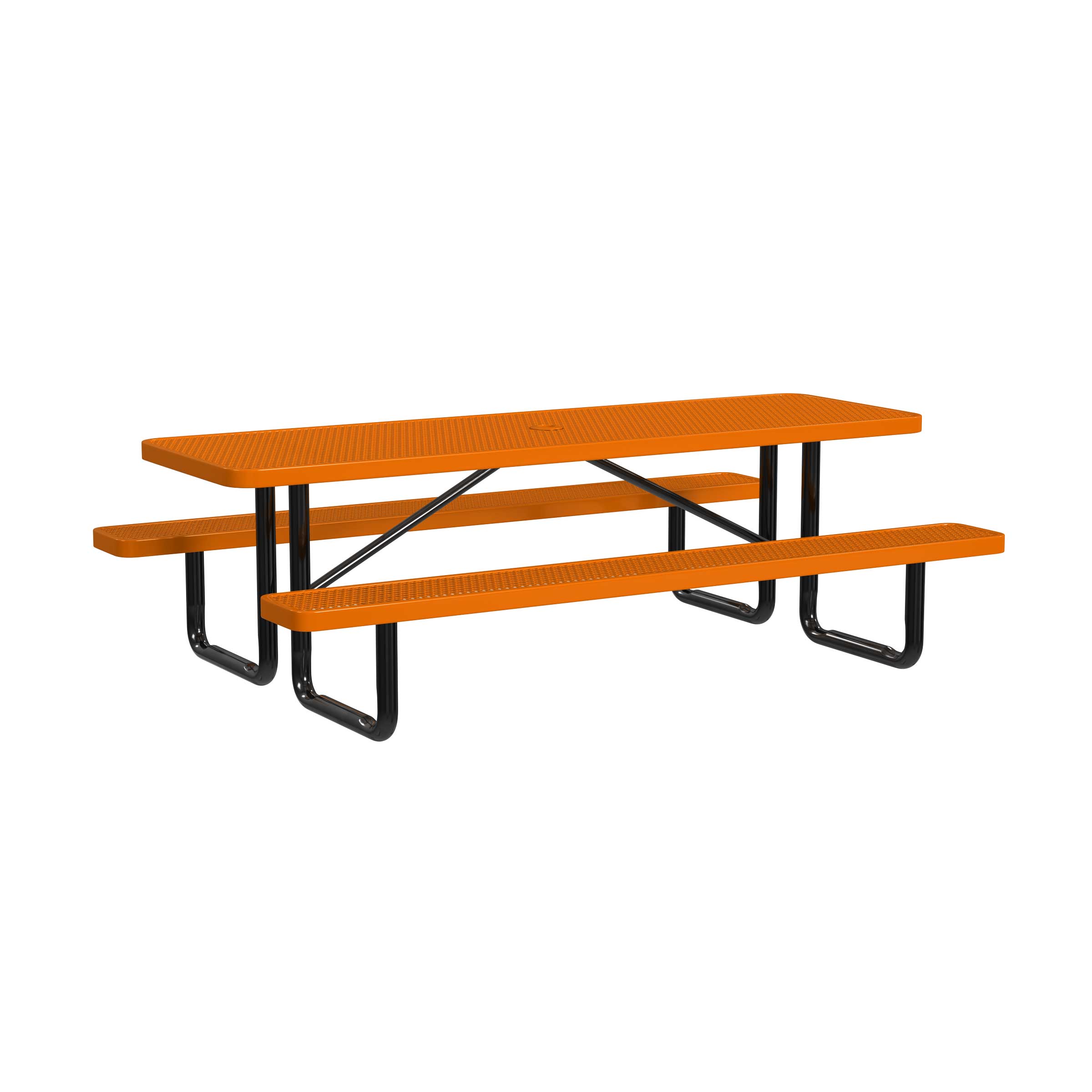 希少品FOREST HEROES Z table Quick Ship T8XPP 8 Foot Expanded Metal Picnic Table – LeisureCraft®
