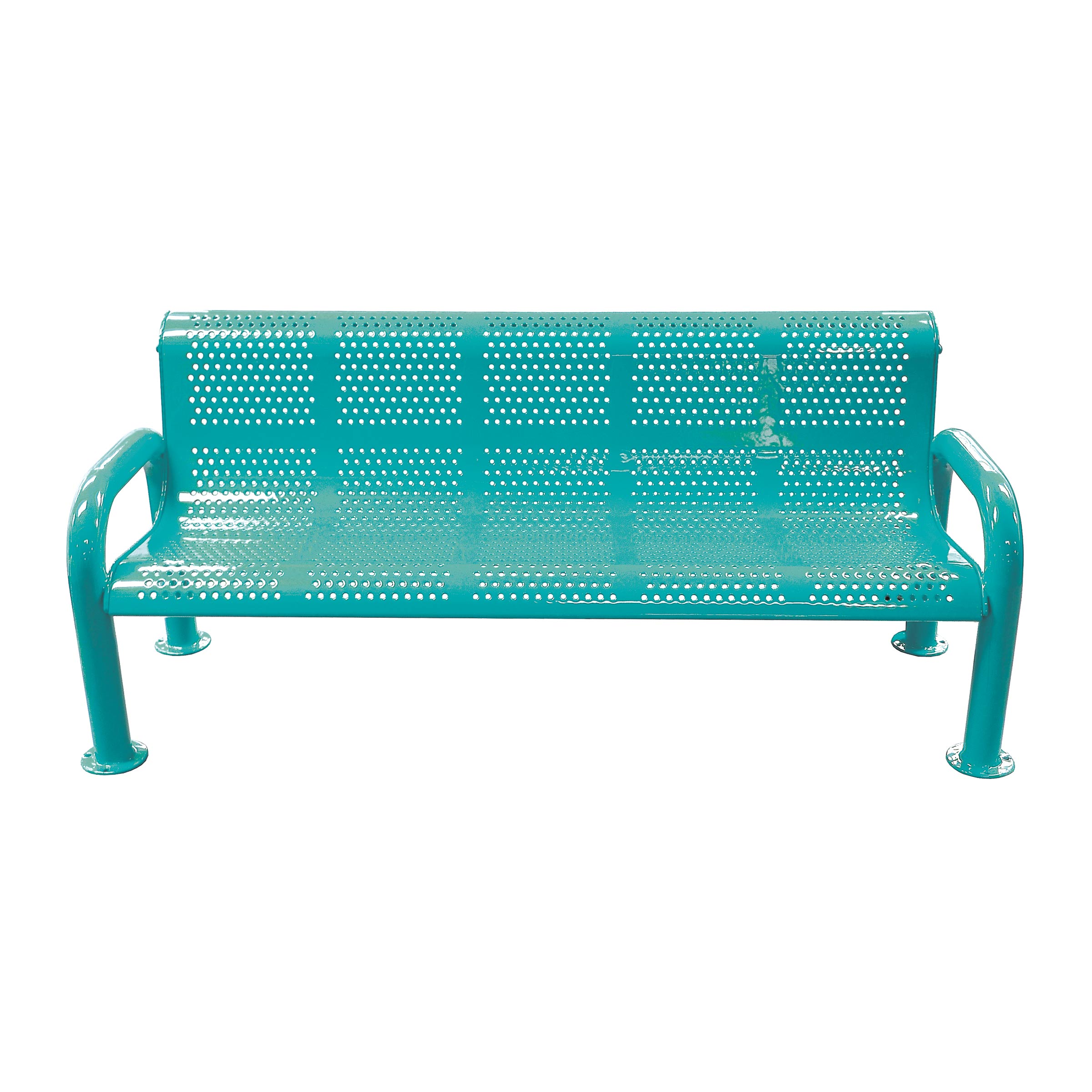 U-Leg Perforated Bench – LeisureCraft®