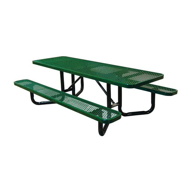 YT8XPP-ADA 8' y-base ADA picnic table - green